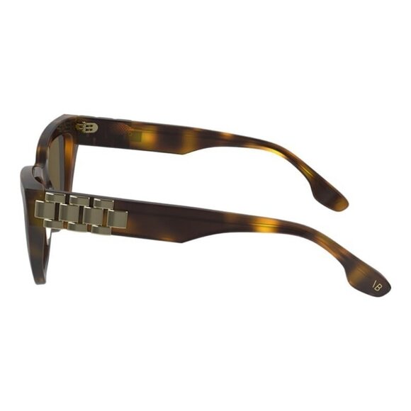 New VICTORIA BECKHAM Havana Cat Eye VB668S 215 Sunglasses Women - Picture 3 of 4